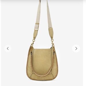 Isabel Marant’s Oskan Suede Hobo Bag | Beige